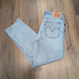 Levi's Wedge Straight Size 30 Distressed Women's Jeans